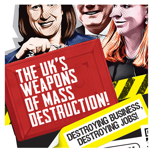 A3 GET THE TRASH OUT - BUSINESS POSTER