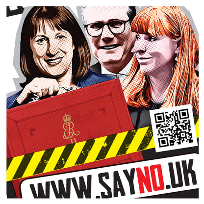 A3 GET THE TRASH OUT - CAMPAIGN POSTER